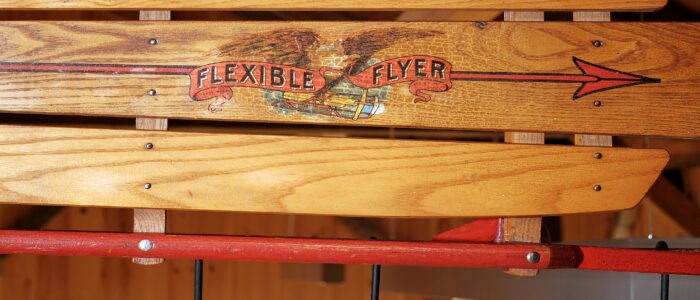 An example of a Flexible Flyer Sled 2