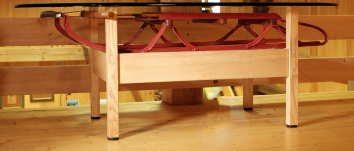 Flyer Sled Table Legs